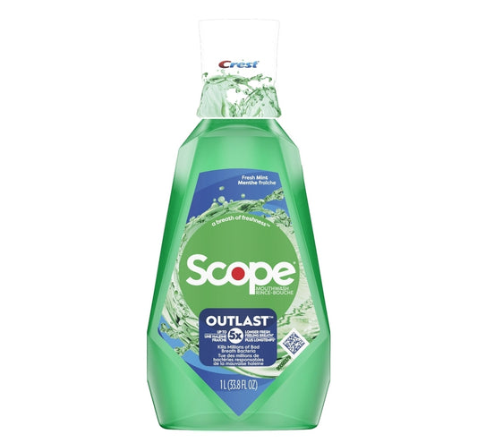 Crest Scope Outlast Mouthwash