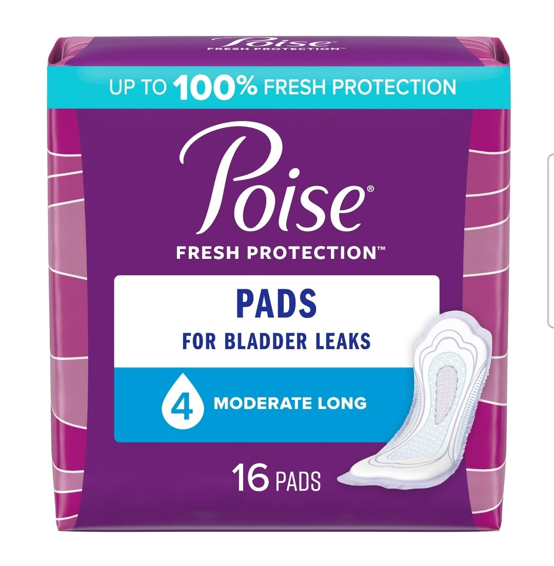 Poise Moderate Incontinence Pads for Women