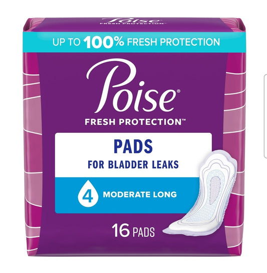 Poise Moderate Incontinence Pads for Women