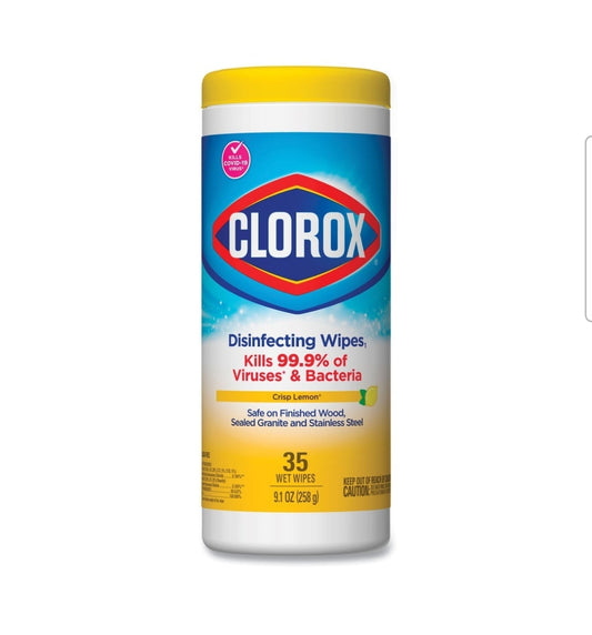 Clorox Bleach-Free Disinfecting and Cleaning Wipes