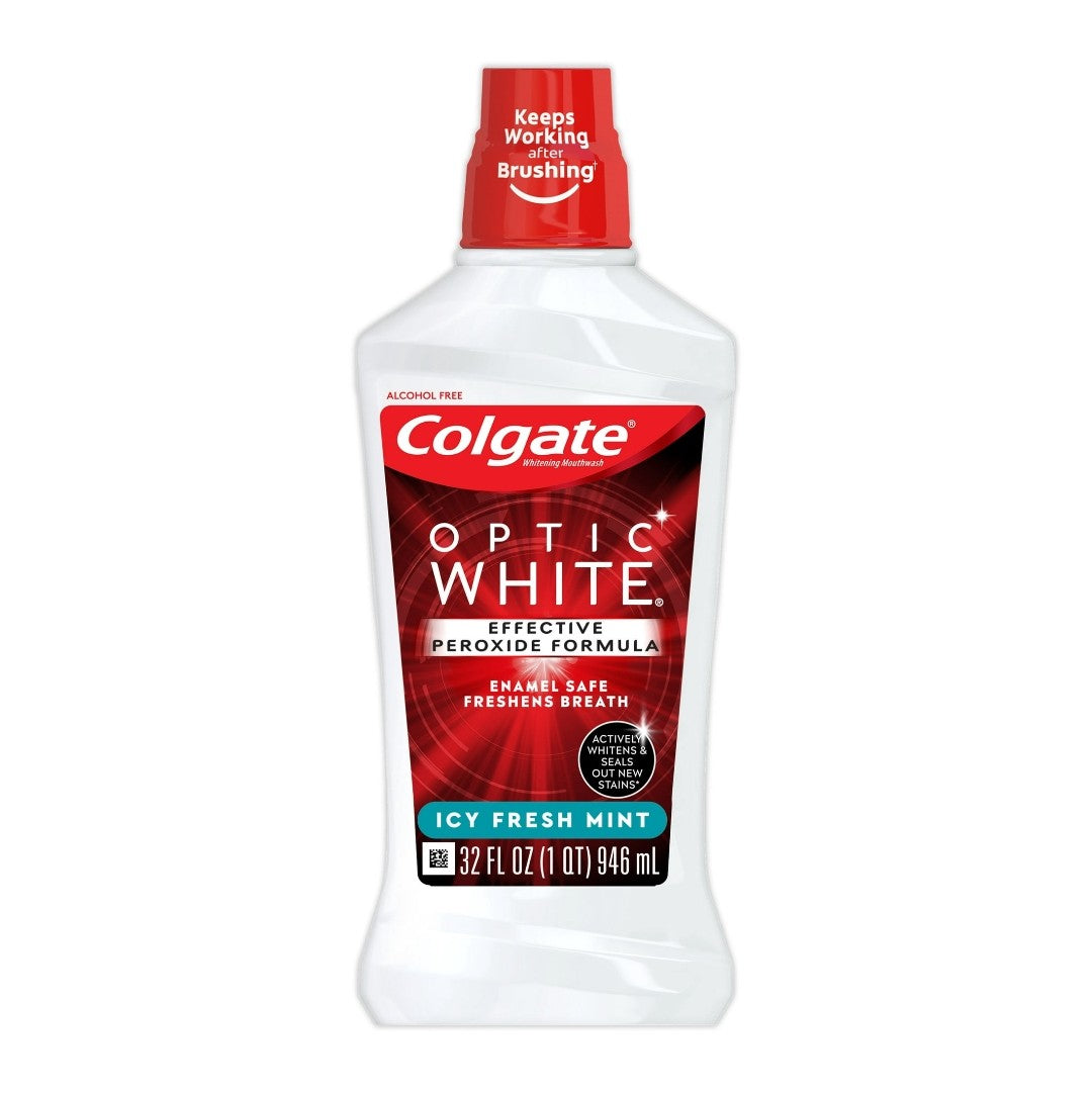 Colgate Optic White Whitening Mouthwash – Shun's Super Savings Store