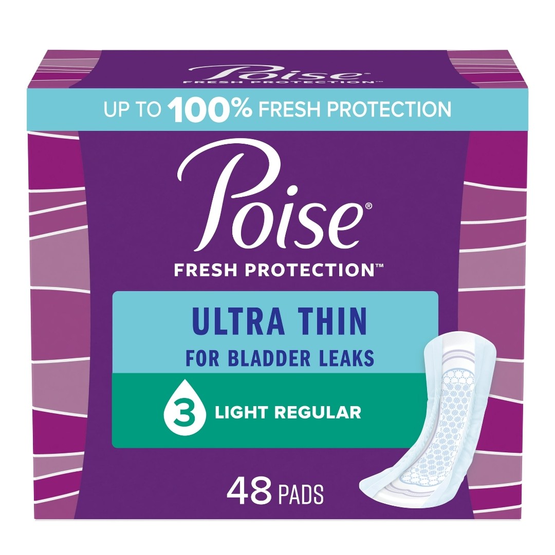 Poise Ultra Thin Incontinence Pads for Women